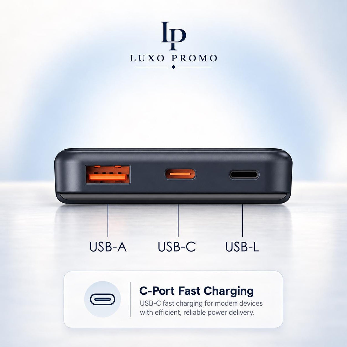 Personalized MagSafe Power Bank, Custom Light-Up Logo Charger, Corporate Gift, Bulk Branded 10000mAh Charger