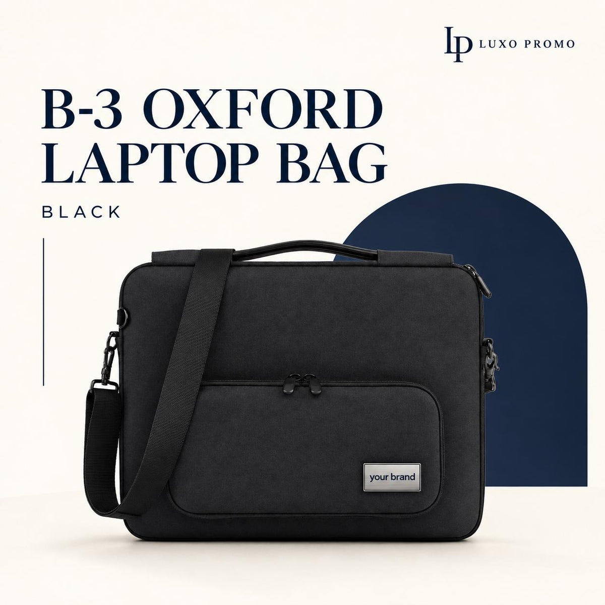 Personalized 16 Inch Laptop Bag Gift Set, Custom Logo Built In Power Bank and Light Up Cable, Corporate Employee Welcome Kit
