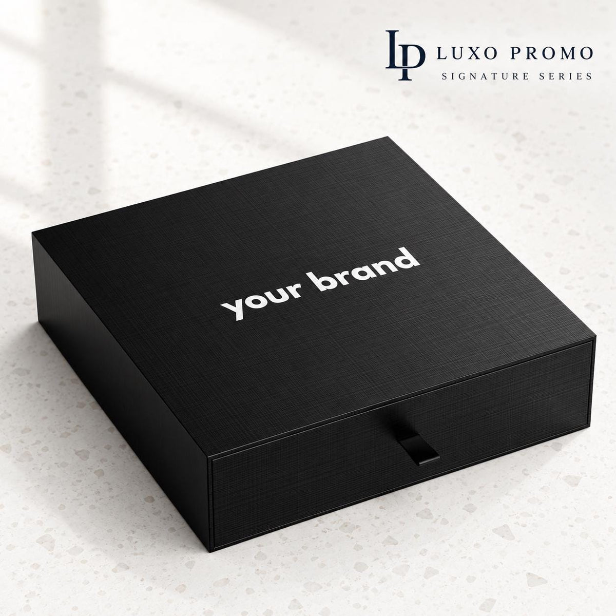 Personalized Signature Corporate Gift Box, Custom Logo 18oz Tumbler, 22.5W Power Bank, Light-Up Cable and Stylus Pen, Employee Gift